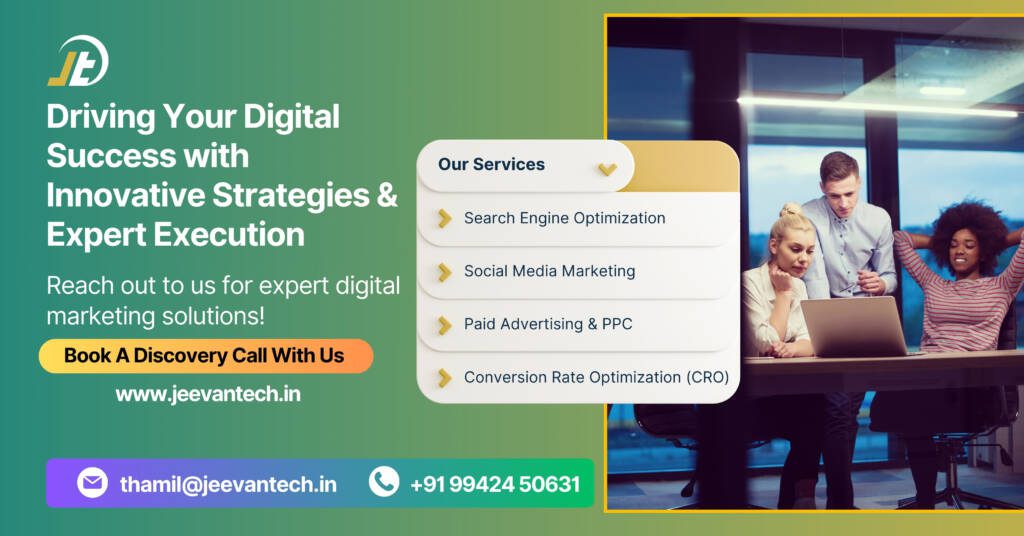 Expert Digital Marketing Solutions - Jeevan Tech Digital Innovations