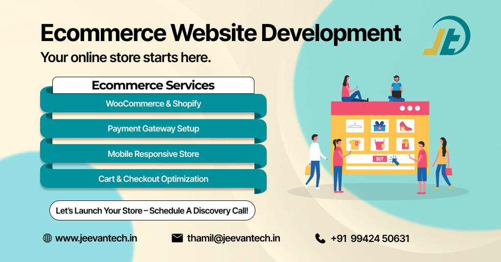 Best Ecommerce Website Development Company in Coimbatore